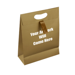 Matt Laminated Ribbon Handle Paper Gift Bags